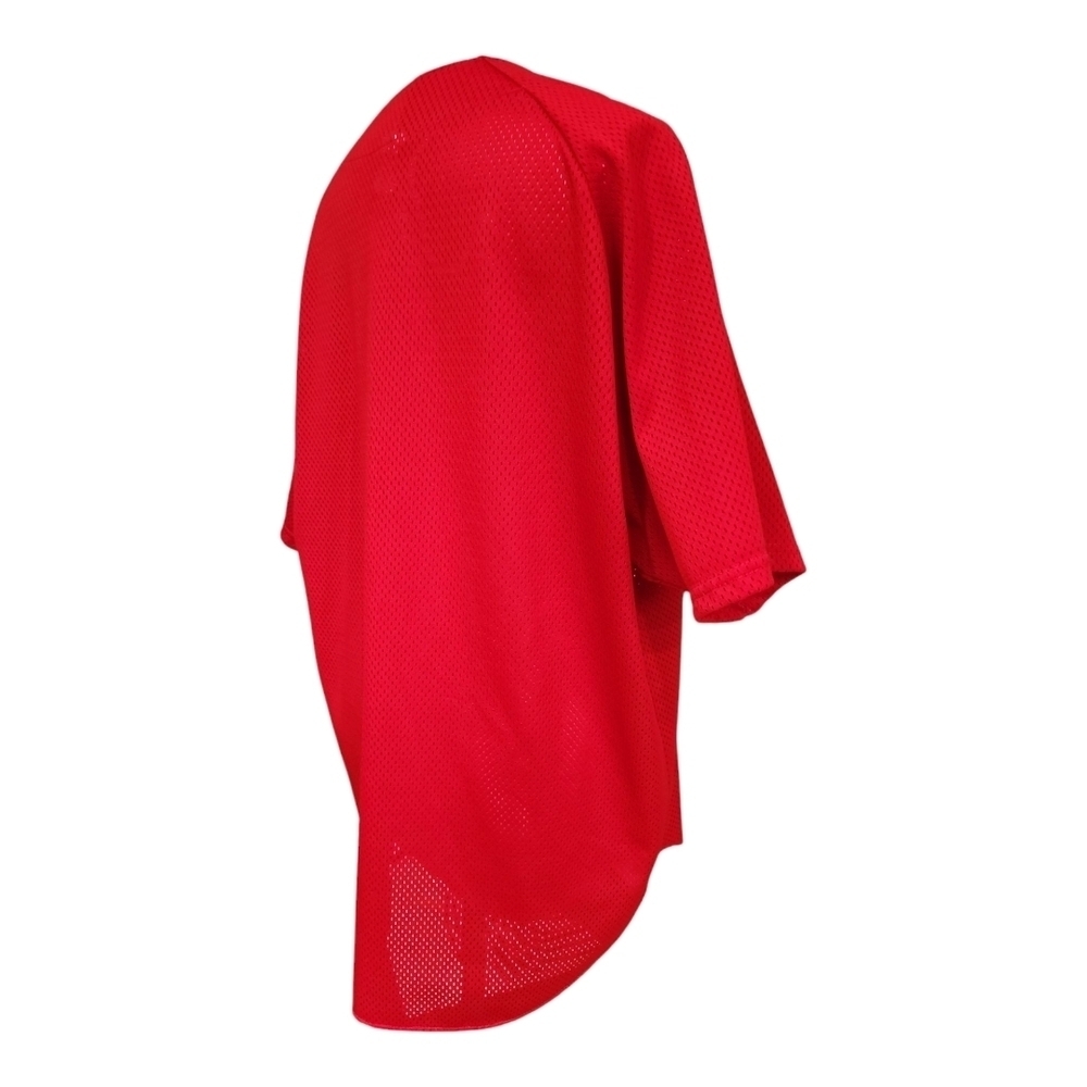 Wilson Blazers Red Baseball Jersey Size XL | Button Front Team Sports Shirt - Picture 4 of 9